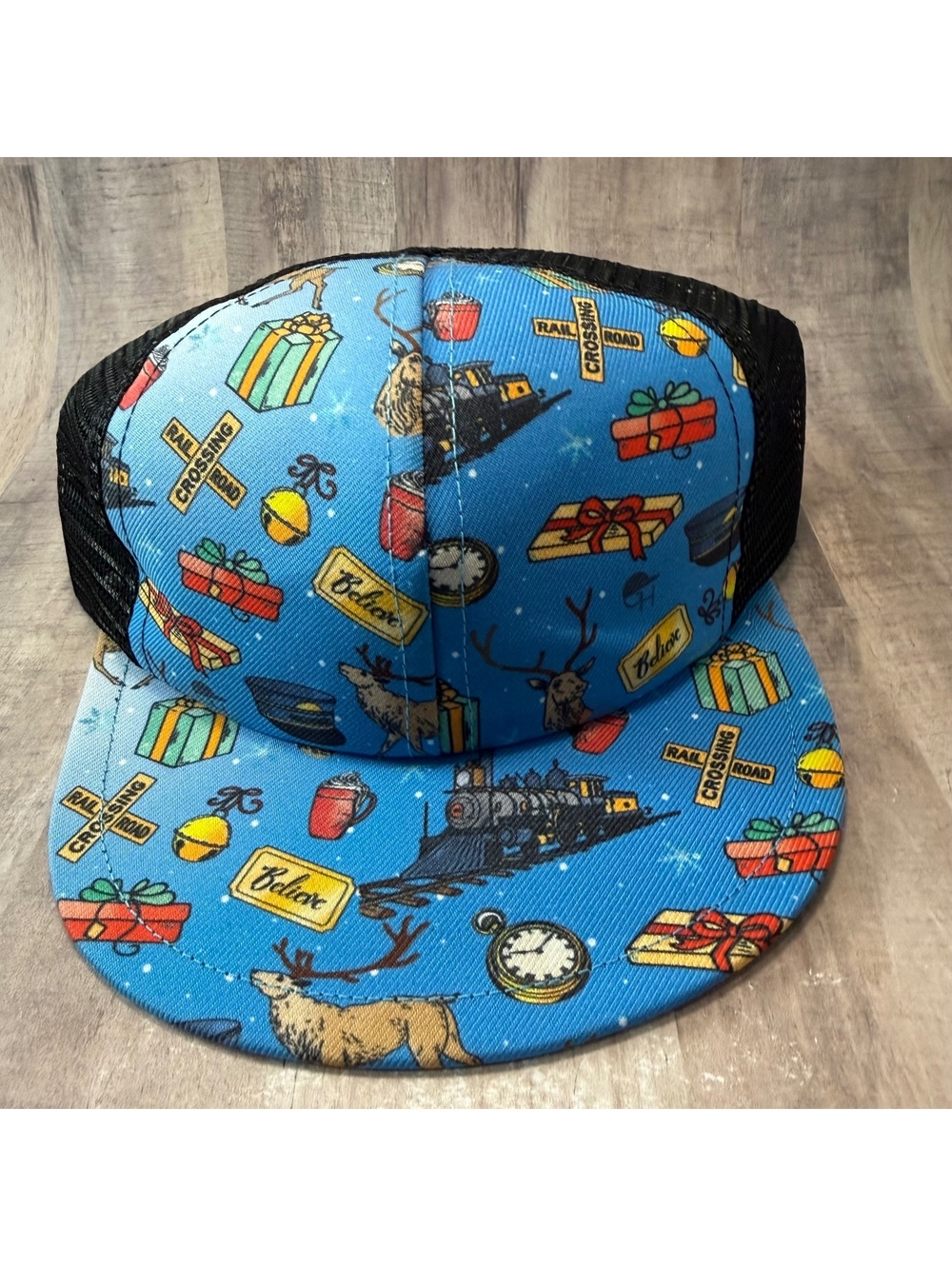 George Hats Trucker Polar Express Movie Child Size Hat USA